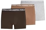 KARL LAGERFELD B.V Men’s Karl Lagerfeld, Logo Multiband (3 Pack) Trunks, Mehrfarbig, XL