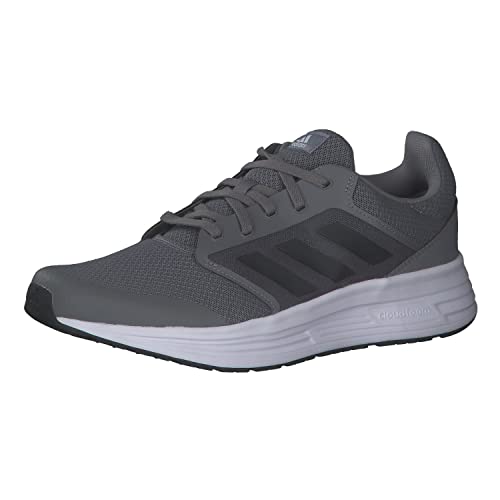 adidas Galaxy 5, Scarpe da Corsa Uomo, Grey Three/Carbon/White, 45 1/3 EU