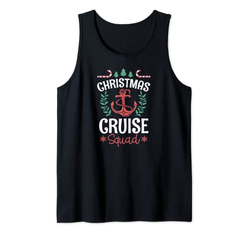 Christmas Cruise Squad Matching Family X-Mas Crew Team Gruppe Tank Top