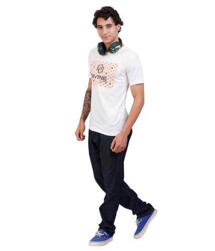 Image of Men's Super Combed Cotton Round Neck Half Sleeve T-Shirt | Soft Breathable Cotton Fabric | Stylish Comfortable Wearfor Men | Quality Regular Fit