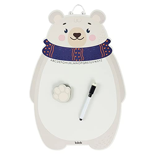 Lousa Escreva E Apague Com O Ursinho, Babebi, Colorido, Multicor