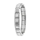 Italian Style Charms Silver Bracelet Fits Classic 9mm Italian Charm UK Stock