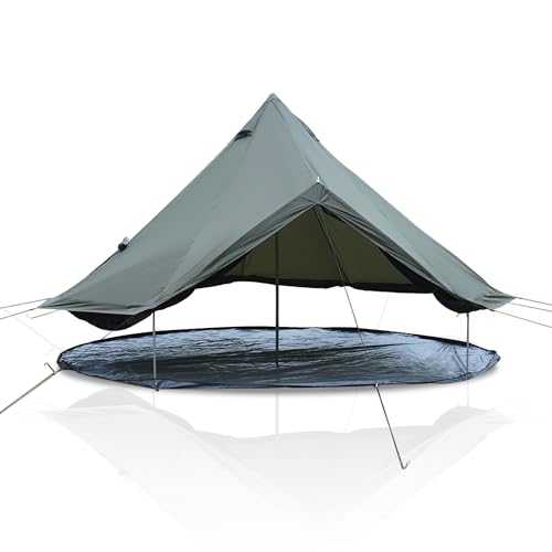 Carpa Bell 4 Estaciones 16.4FT Verde para 1 Persona miniatura 2