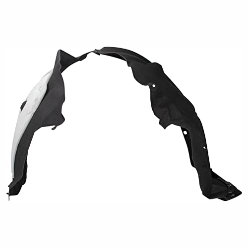 Image of TRQ Front Driver and Passenger Side Inner Fender Liner Set Compatible with 2020-2023 Toyota Highlander