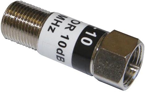 Sac F Type Attenuator 10Db | Attenuators Aerial/Satellite Equipment, 1 X Qty - Ae5210f