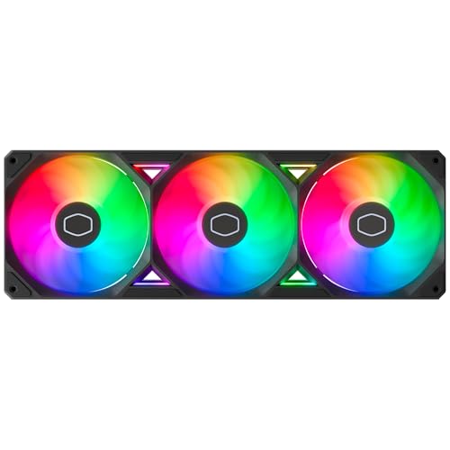 Ventilateur Cooler Master SickleFlow Edge 360 ARGB 3 Ventilateurs PWM 190 CFM Installation Facile - vue 5