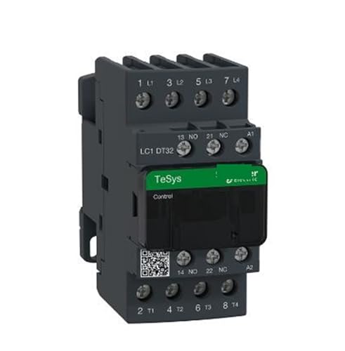 Contacteur TeSys Deca LC1DT32FDC pour commander un circuit de chauffage industriel 32A 4P