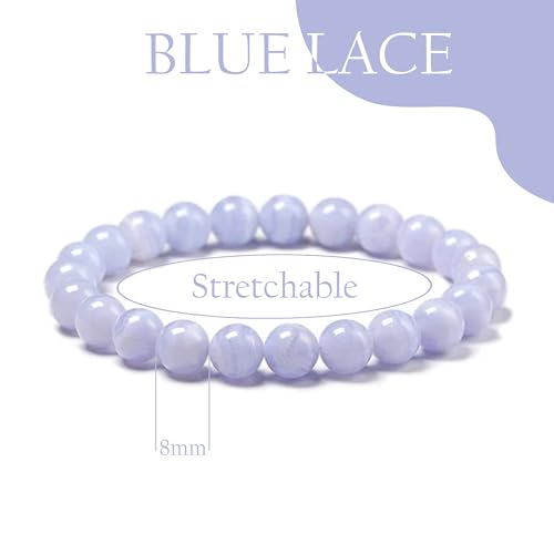 Image of Certified Crystal Bracelet | 8mm Beads | Stretchable Healing Bracelet | Bracelets for Men and Women |
