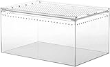 Caja ventilada: hay múltiples aberturas de ventilación en todos los lados de la caja para ventilar disipar el calor y proporcionar suficiente circulación de aire recoger el tobogán de tornillo y abrir conveniente y ligero puede evitar que el pet escape