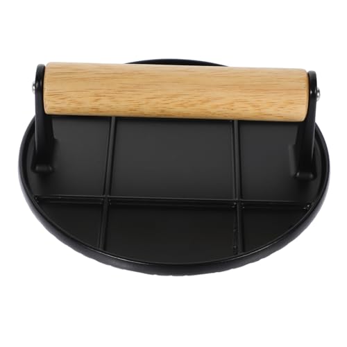 VINTORKY Aluminum Alloy Burger Patty Maker Tool Ergonomic Press for Easy Patty Making Compact Kitchen Gadget for Grilling Smooth Edges for Use and Design