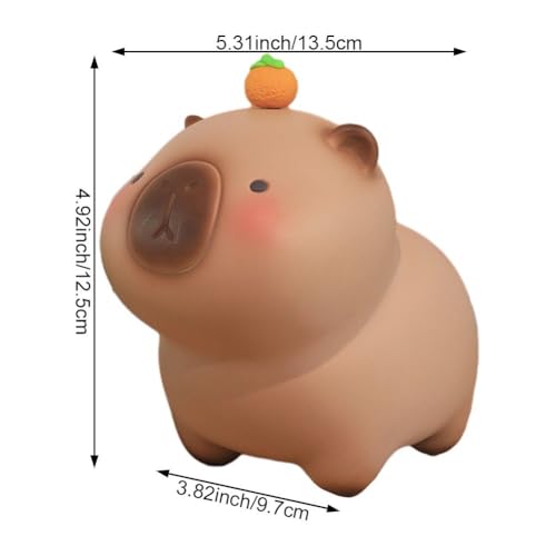 Banque de pièces capybara incassable pour ranger la monnaie - 8