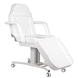 ✔️VERFORMUNGSFESTER SITZ: Der Sitz dieses Kosmetikstuhls besteht aus hochwertigem Schaumstoff, bietet Komfort und verformt sich nicht mit der Zeit. Dadurch ist der Sessel lange bequem und behält sein ästhetisches Aussehen.