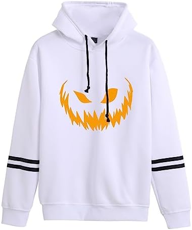 Sweat à Capuche Homme Déguisement Halloween - Chaud, Polyvalent, Pour Automne Et Hiver - 2
