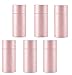 Qixivcom 10 Packs 30ml Empty Kraft Paper Jar Tube Round Paper Cardboard Boxes Paperboard Tube Containers with Lid Essential Oil Bottle Packaging Box Gift Paper Tube Packing Box for Tea Coffee(Pink)