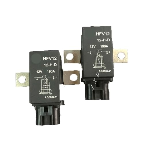 Relais de maintien magnétique 12V HFV12-12-HD à faible consommation et forte puissance