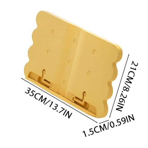 Grand support de livre réglable avec design ergonomique contre la déformation - 2