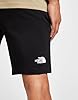 THE NORTH FACE Mens Small Box Logo Shorts TNF Black Silver Reflective Short (UK, Alpha, XXL, Regular, Regular, Black) #3