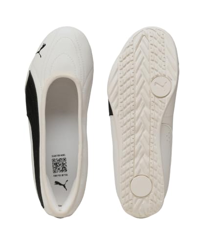 PUMA Damen Catch Soleil Ballerinas 42, Warm White Black – Ansicht 6