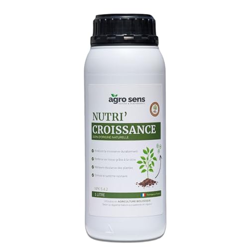 Agro Sens - Engrais liquide spécial croissance 5-4-2 avec stimulant racinaire - 1 litre