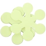 TOKIDNY Tiras Antideslizantes Fluorescentes para Escaleras Adhesivas en Forma de Copo de Nieve 8X8 CM 20 Piezas Color Verde Luminoso Seguridad y Visibilidad Nocturna para Uso en