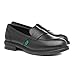 Kickers Women's Slip On Loafers Leather Shoes | Smart Everyday School Look | Easy Slip-On Style, Cushioned for All-Day Wear, Black, 36