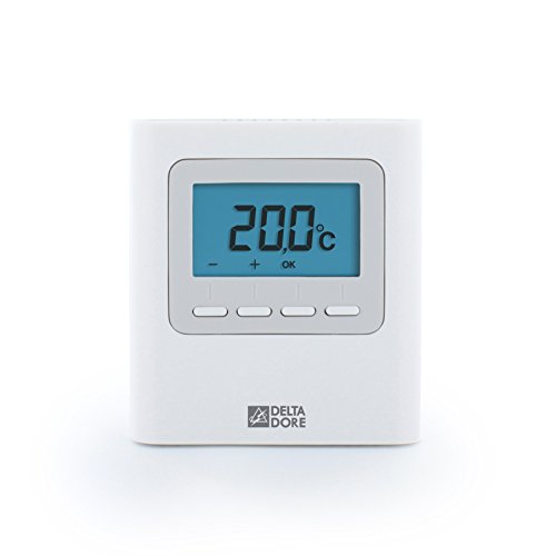 Termostato de ambiente radiopara sistema Delta 8000 dore Delta Dore 8000 TA RF 6053050