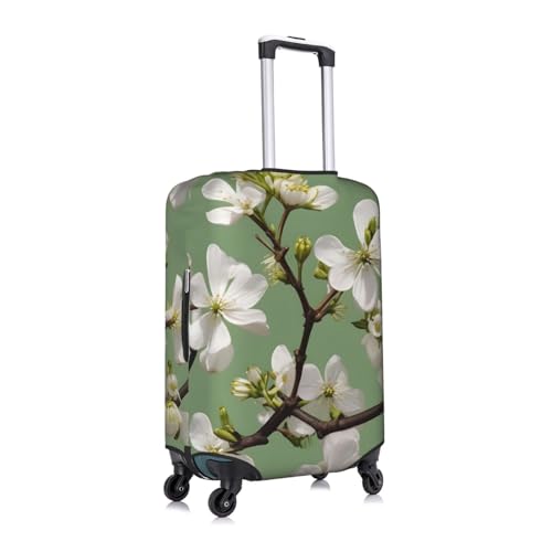 Housse de protection pour valise blanche extensible grand format XL