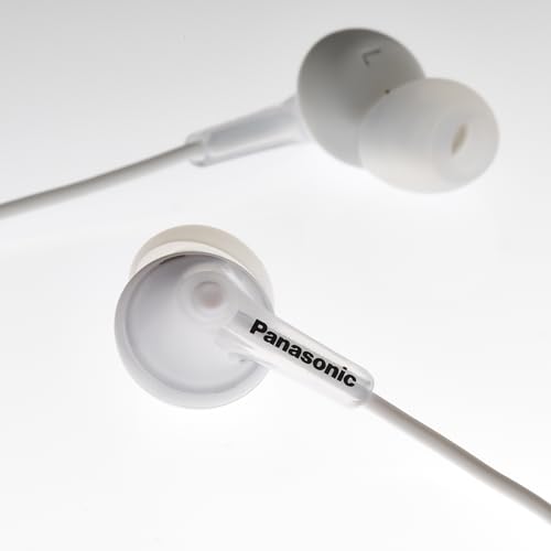Panasonic Ecouteurs intra-auriculaires RP-HJE125E-W I Aimant neodyme Micro Design ergo fit blanc – Version Française - Les Beatles, Paul McCartney, John Lennon, RIngo Starr, George Harrison Panasonic Ecouteurs intra-auriculaires RP-HJE125E-W I Aimant neodyme Micro Design ergo fit blanc - Version Française – Image 4