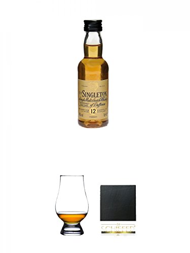The Singleton of Dufftown 12 Jahre Single Malt Whisky 5 cl + The Glencairn Glass Whisky Glas...