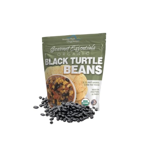 Mountain High Organics Certified USDA Organic Dry Black Beans