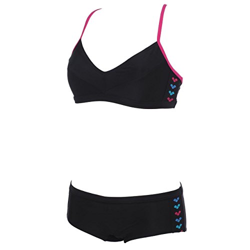 Arena Bikini da Donna Bikini ASMI Join, Nero/Rosa-Viola, 36, 1A865