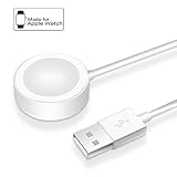 Charger for Apple Watch iwatch Magnetic Wireless Portable Charger Pad 3.3Ft/1.0M Charging Cable Cord Compatible with for Apple Watch Series 4 3 2 1 All 38mm 40mm 42mm 44m