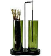 Amazon.com: Moocervi Glass Incense Holder, 2 in1 Incense Sticks