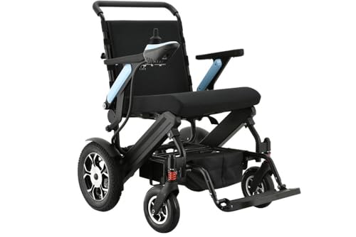 Image of Smart & Lightweight Electric Wheelchair YL2(27kg),Aluminum frame Lithium battery12 AH. 120 Kg load capacity 250 Wt motors