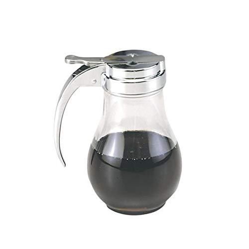 Norpro Sirop/Distributeur de miel en verre 340,2 gram Diner Style 13,3 cm/13.5 cm de haut (3-Pack)