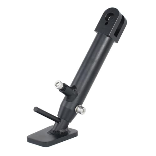 Béquille latérale réglable moto aluminium pour stationnement sur sol meuble