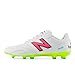 New Balance Men's 442 Team FG V2 Soccer Shoe, White, 7 Wide