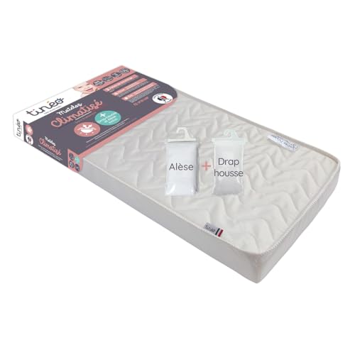 Candide - Matelas Climatisé 70 * 140 + Drap Housse + Alèse