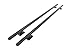 DEE ZEE DZ 99708B Hex Side Rail, Black