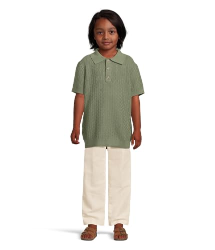 Janie and Jack Men's Novelty Polo Sweater Top (Toddler/Little Big Kids)