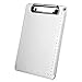Produktbild Klemmbrett Schreibplatte Aluminiumrahmen Zwischenablage Hartfaserplatte Büro Zwischenablage Büro Business Professionelles Briefpapier (Silber) Klemmbrett mit Papier Clip (Color : B, Größe : A5)