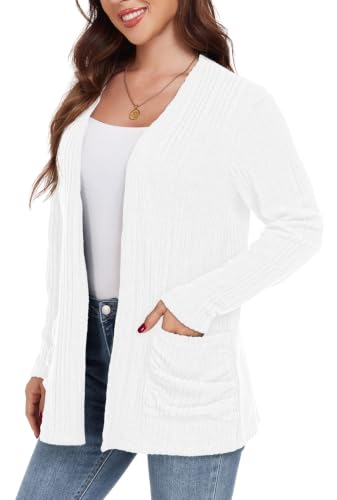 Image of GRECERELLE Women's Open Front Lightweight Cardigan Fall Sweaters Outwear