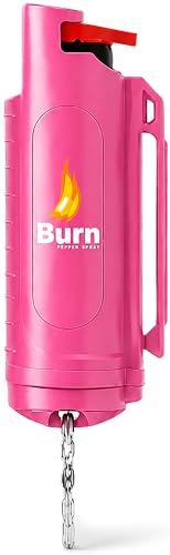 Burn Pepper Spray Keychain