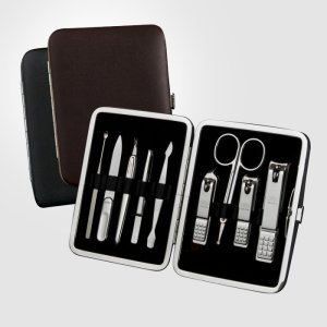 777 Three Seven, TS-392(Silver),Travel Manicure Pedicure Grooming Kit Set, Personal Nail care, Stainless steel - Made in Korea by 777 Three Seven