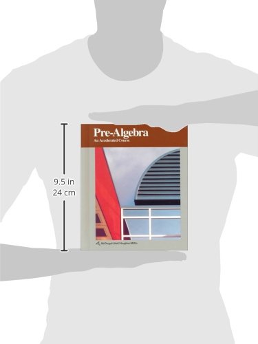 McDougal Littell Pre-Algebra: Student Edition Pre-Algebra 1992 - Image 2