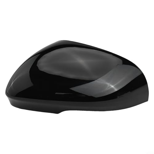 HavenDomicile for Jaguar Rear Wing Mirror Housing Cover Left and Right Glossy Black for XJ XJR XF XK XKR XKR-S I-Pace XE 2008-2020 Direct Replacement ABS Plastic(Left)