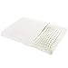 Goldflex Almohada de látex Natural con Forma de cubeta, Soporte bajo y Acogedor, hipoalergénico, Transpirable, Revestido de algodón 100%, Certificado Dispositivo médico deducible 19%, Individual