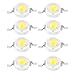 100 Stücke High Power Led Chip 1 Watt Super Helle Intensität SMD Light Emitter Komponenten Diode Lampe Lampe Perlen Chip DIY Leuchten für Flutlicht Scheinwerfer(White 6000k)