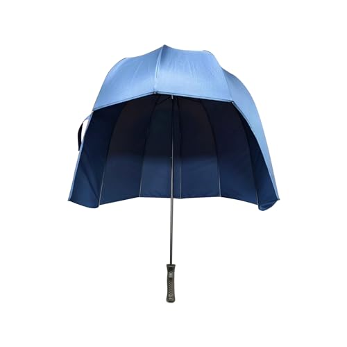 CloudTen Navy Blue Bubble Umbrella from Features Navy Blue Polyester, Lightweight, Ergonomic Rubber Grip Handle. Great Compact Bubble Umbrella for Outdoor Use.