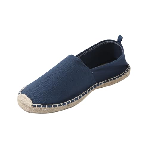 R-ISLAND Espadrilles pour Femme, Adulte, Confortables, Légères, Idéales pour la Maison et l'Extérieur., bleu marine, 38 EU